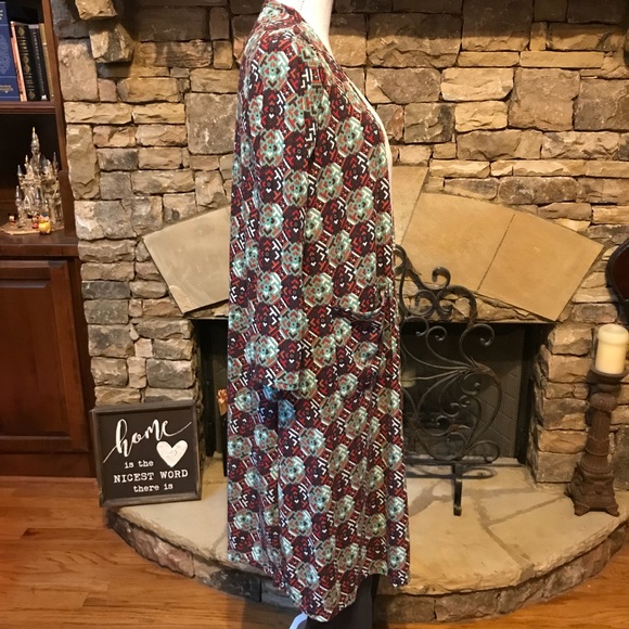 NWT LuLaRoe Sarah Duster Sweater Size Medium - Picture 4 of 8